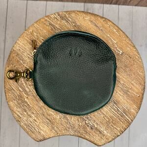FOREST GREEN Portland Leather Gordita Pouch NEW FAST SHIP Purse Charm NEW